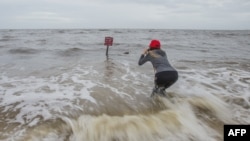 طوفان دریایی نیت در نزدیکی خاک آمریکا به طوفان استوایی تبدیل شده است
