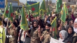 Meşa Jinan li Qamîşlo bo Piştgîrîya YPJ'ê