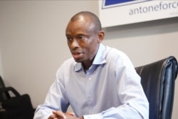 Fifth Congressional District candidate, Democrat Antone Melton-Meaux, answers questions during an interview in his Minneapolis office, July 22, 2020.