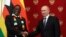 UMongameli Emmerson Mnangagwa loMongameli Vladmir Putin