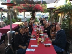 Lianna Quick berkumpul bersama keluarga besar untuk Thanksgiving dinner di San Diego (foto: courtesy).