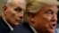 Джон Келли и Дональд Трамп