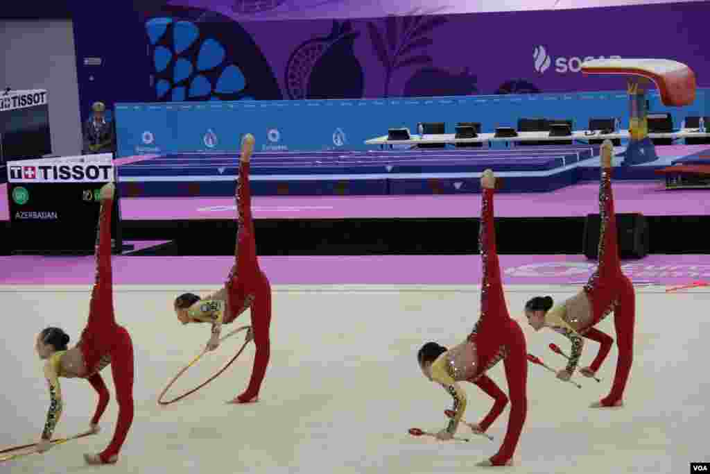 Bədii gimnastika (Milli Gimnastika Arenası)