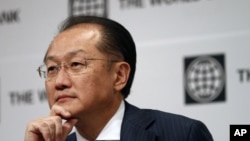 World Bank Group President Jim Yong Kim attends a press conference in Seoul, South Korea, October 15, 2012. 