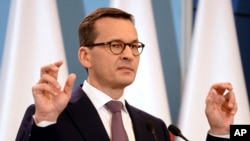 Serokwezîrê Polonya Mateusz Morawiecki 