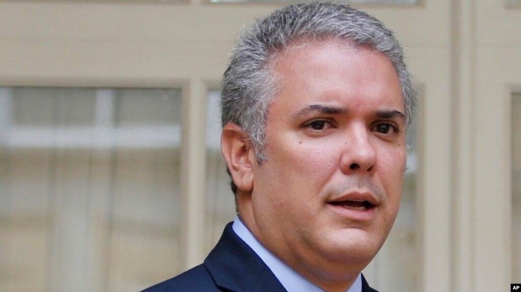 IvÃ¡n Duque asume como presidente de Colombia el martes, 7 de agosto de 2018.