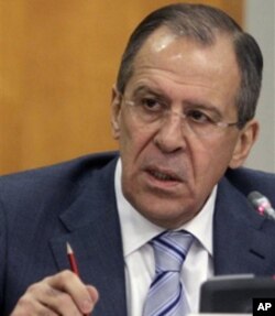 Russian Foreign Minister Sergey Lavrov