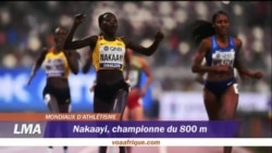 Halimah Nakaayi championne du 800m