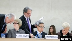 Sidang Dewan HAM PBB di Jenewa, Swiss (foto: dok).