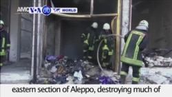 VOA60 World PM - Syria: Airstrikes resume on the rebel-held eastern section of Aleppo