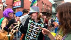 Parade Mardi Gras di New Orleans, Februari lalu diduga ikut menyebarkan virus corona (foto: dok).