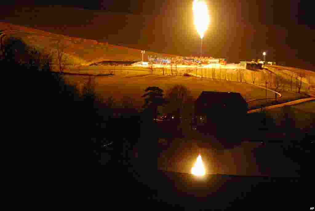 June Chappel says she was terrorized by the gas wells flaring next to her home.  (Photo: Bob Donnan)