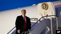 Presiden AS Donald Trump di Bandara Internasional Pittsburgh, 10 Maret 2018. (Foto:dok)