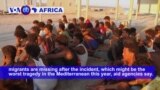 VOA60 Africa - Up to 150 Migrants Missing, Feared Dead After Boat Capsizes Off Libyan Coast