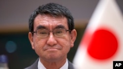 Ngoại trưởng Nhật Taro Kono.