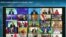 FILE - In this image from video, world leaders participate in the White House Climate Leaders Summit via Zoom, April 22, 2021. 
