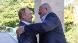 Президент РФ Владимир Путин и Александр Лукашенко в Сочи. 26 сентября 2022 г.