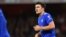 Harry Maguire lors d'un match entre Arsenal et Leicester City, Angleterre, le 22 octobre 2018. 