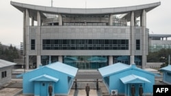 5일 남북한 의전·경호·보도 실무회담이 열린 판문점 남측 평화의 집.