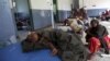 Internally displaced children suffering from cholera sleep inside a ward at Banadir hospital in Somalia's capital Mogadishu, August 2011. (file photo)