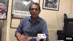 El diputado sandinista Luis Barbosa.