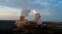 이란 혁명수비대가 지하 탄도미사일 발사에 성공했다며 영상을 공개했다.