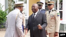 Le président gabonais Ali Bongo Ondimba, le 16 août 2019.