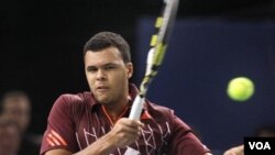 Petenis tuan rumah, Jo-Wilfried Tsonga ditempatkan dalam unggulan pertama dalam turnamen Moselle Terbuka di Metz, Perancis (foto: dok).