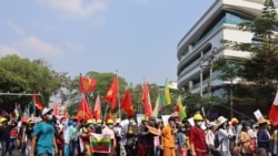 စစ်အာဏာသိမ်းဆန့်ကျင်မှု လူထုဆန္ဒပြပွဲ စနေနေ့ အခြေအနေ
