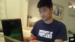 Engineering major Khang Nguyen, 22, checks his SmartyPig saving account every day and likes sharing his saving goals with his family and friends online.
