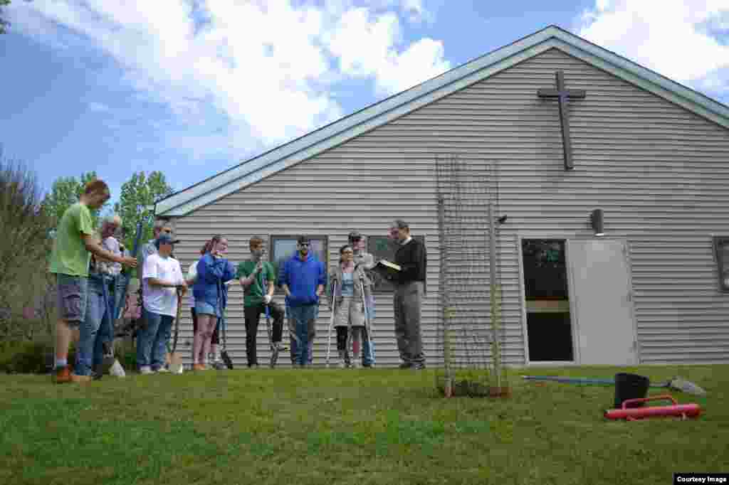 All Saints Lutheran Church, Bowie, MD. (Credit: Alliance for the Chesapeake Bay)