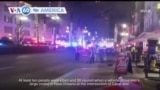 VOA60 America - 10 dead, 30 injured after car plows into crowd in New Orleans