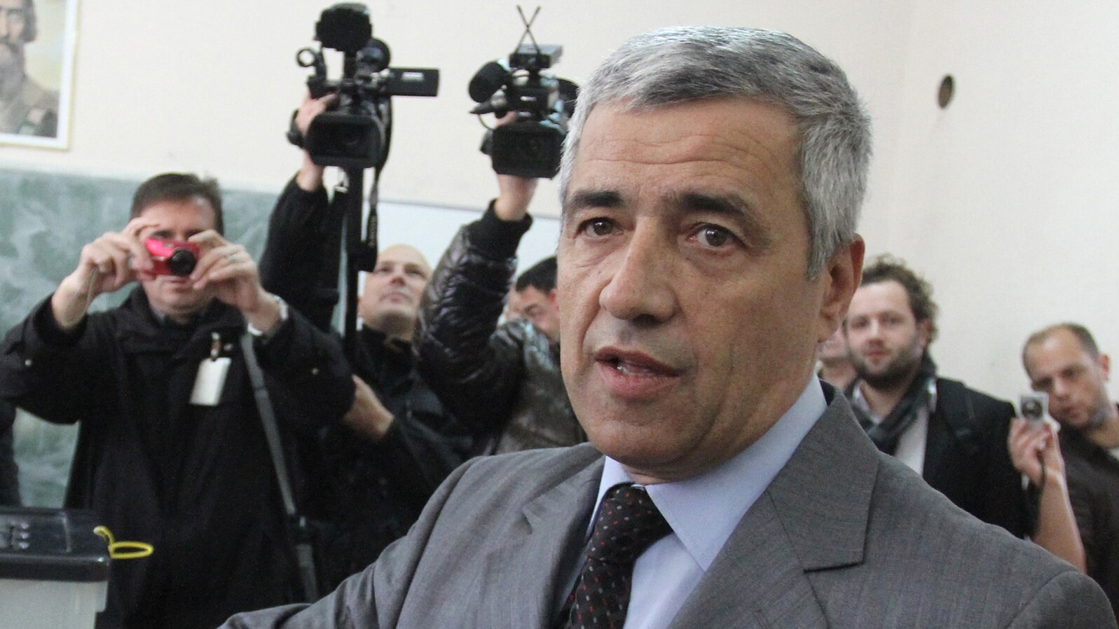 FILE - Kosovo Serb politician Oliver Ivanovic is seen in a Nov. 3, 2013, photo.