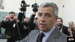 FILE - Kosovo Serb politician Oliver Ivanovic is seen in a Nov. 3, 2013, photo.