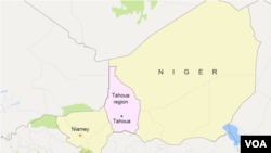 La région de Tahoua au Niger.