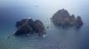 FILE - Islands called Dokdo in Korea and Takeshima in Japan