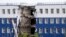 A military barrack with collapsed ceiling is seen at a base in Omsk, Russia, July 13, 2015.
