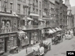 1858年，第一位中國移民落甚曼哈頓下城