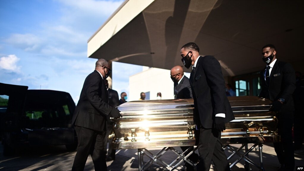 Hjuston, sot funerali i George Floyd