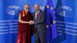 ༧གོང་ས་མཆོག་དང་ཡུ་རོབ་གྲོས་ཚོགས་ཀྱི་ཚོགས་གཙོ་རྣམ་གཉིས་མཇལ་འཕྲད་གནང་བ།