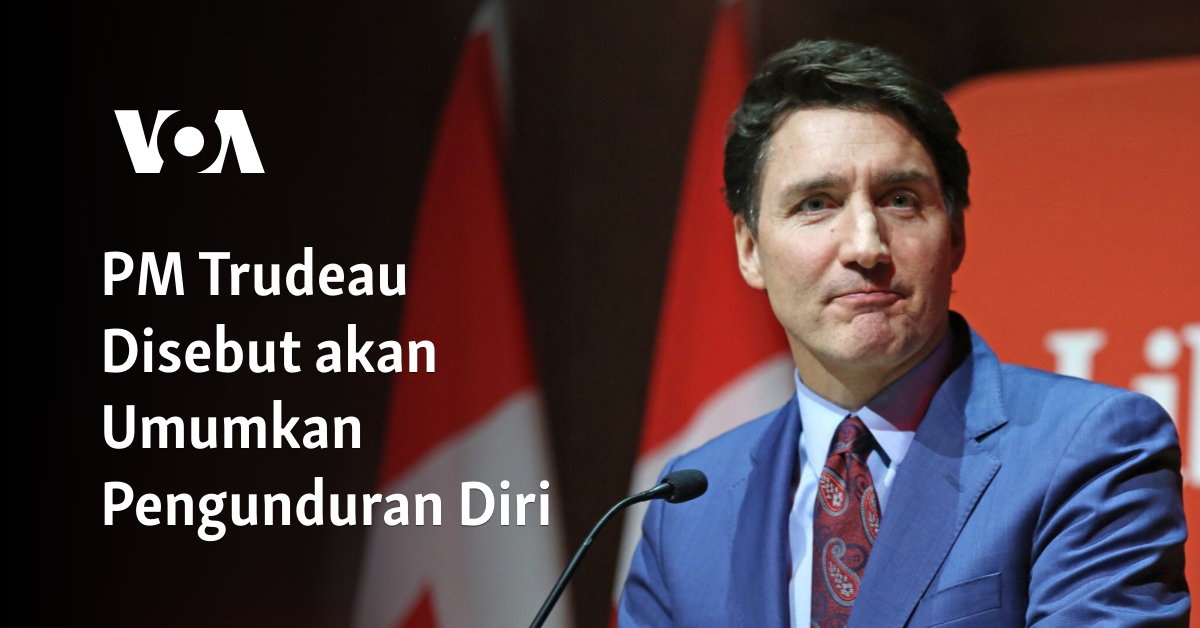 PM Trudeau Disebut akan Umumkan Pengunduran Diri