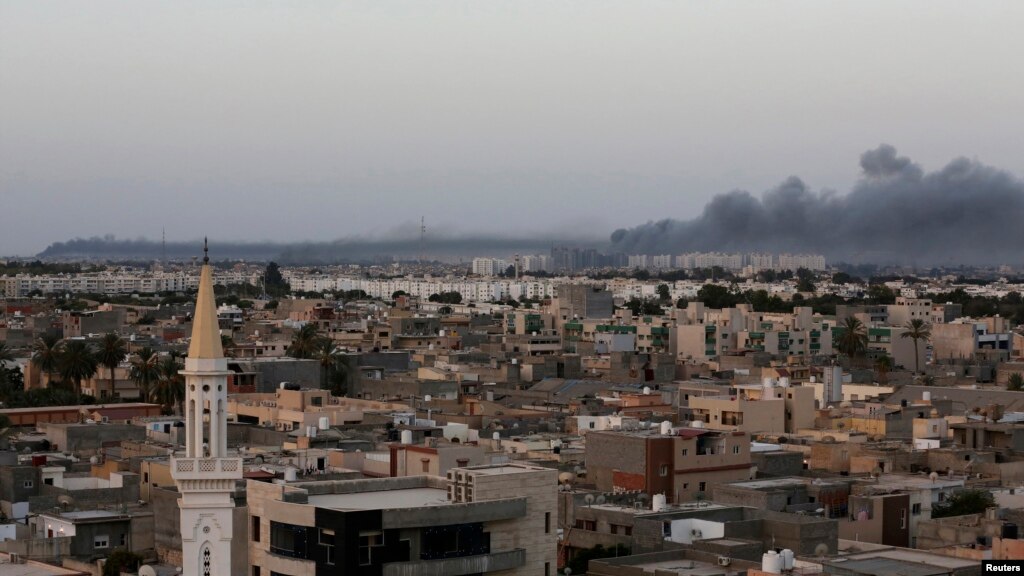 New Airstrike on Misrata, Clashes Near Libya's Oil Port