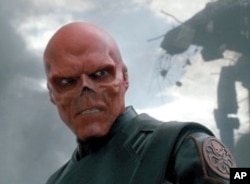 Hugo Weaving as Red Skull in "Captain America: The First Avenger"