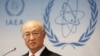 یوکیا آمانو رئیس آژانس بین‌المللی انرژی اتمی در نشست اقتتاحیه شورای حکام در وین - ۲۴ شهریور ۱۳۹۳