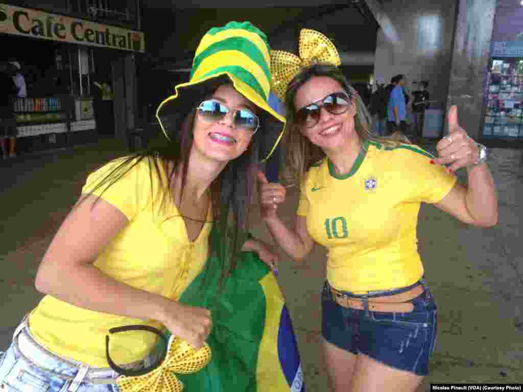 Brasileiras ready to go !