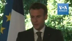 Emmanuel Macron souhaite 60% de vaccinés en Afrique d'ici mi-2022