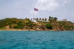 A view of Little St. James Island, in the U. S. Virgin Islands, a property owned by Jeffrey Epstein, July 9, 2019.