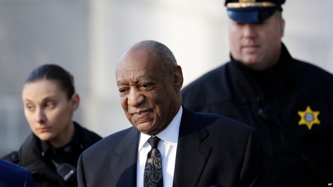 Bill Cosby arrives for a pretrial hearing in his sexual assault case at the Montgomery County Courthouse, Tuesday, March 6, 2018, in Norristown, Pennsylvania.