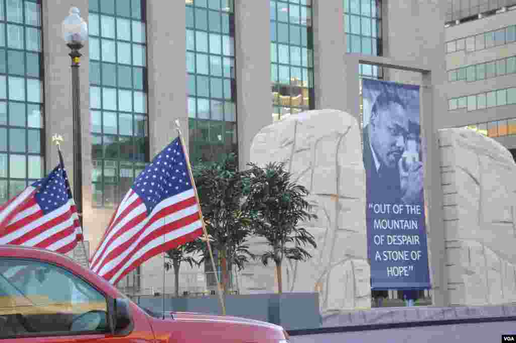 Preparations for the inauguration ceremony tomorrow Monday for the 44th President of the United States of America, Barack Obama, Sunday, January 20, 2013