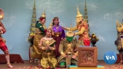 英语视频：柬埔寨面具舞在DC隆重登场